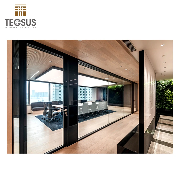 Aluminum Glass Office Partition Wall
