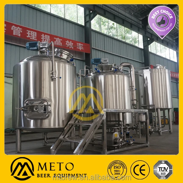 500L ремесло пивоварения оборудование, солод оборудование для производства используется пиво