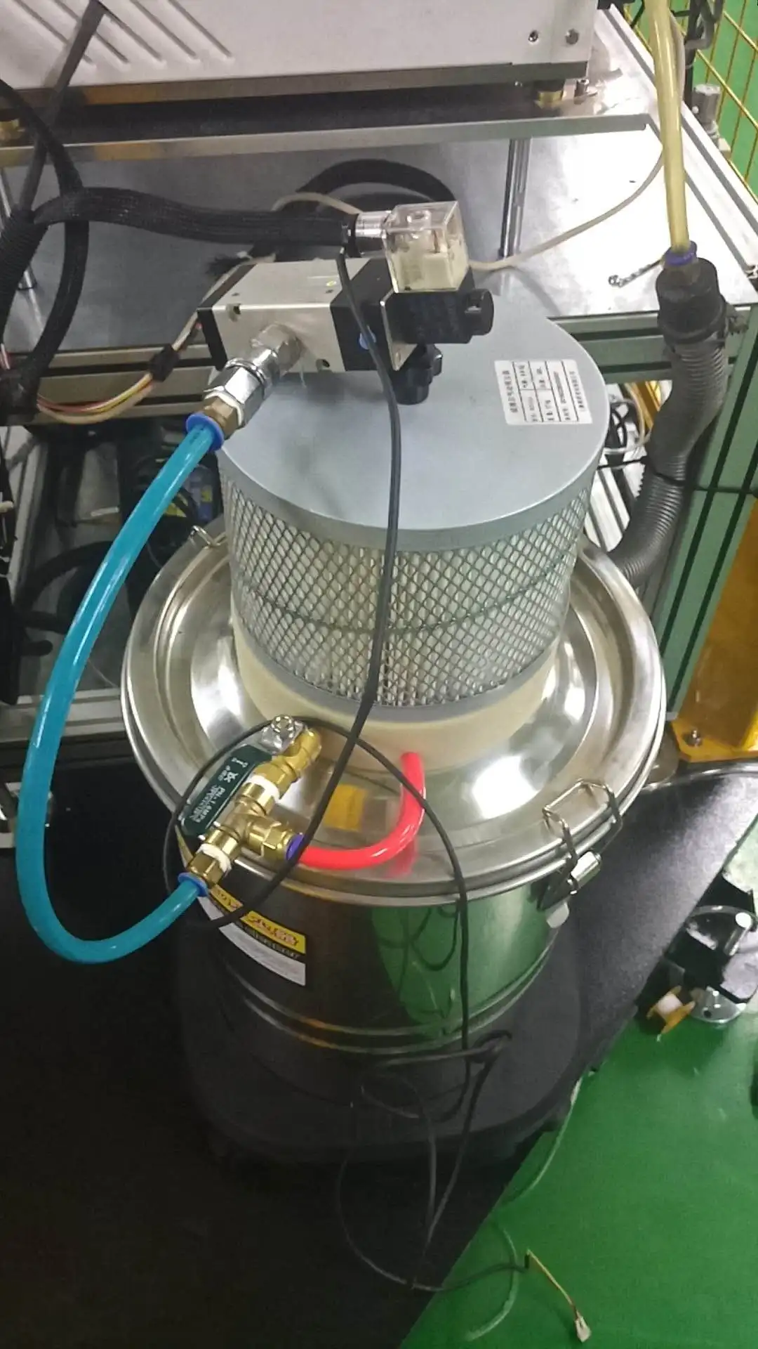 industrial Mini wet and dry Explosive-proof pneumatic industrial vacuum cleaner with HEPA filter