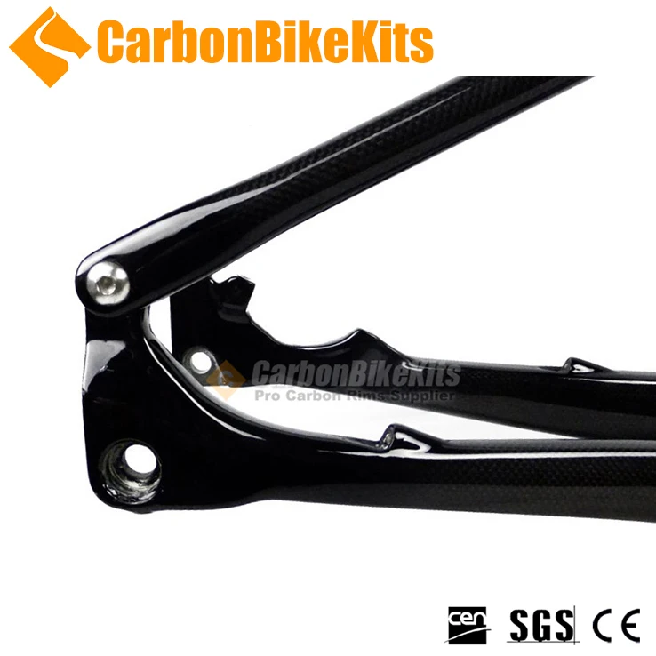 Карбоновая рама для горного велосипеда CarbonBikeKits с полной подвеской 29 дюймов отделкой 3K/UD