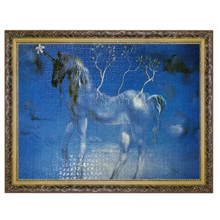 Custom 1500pcs Paper Puzzle Game with Puzzle Box