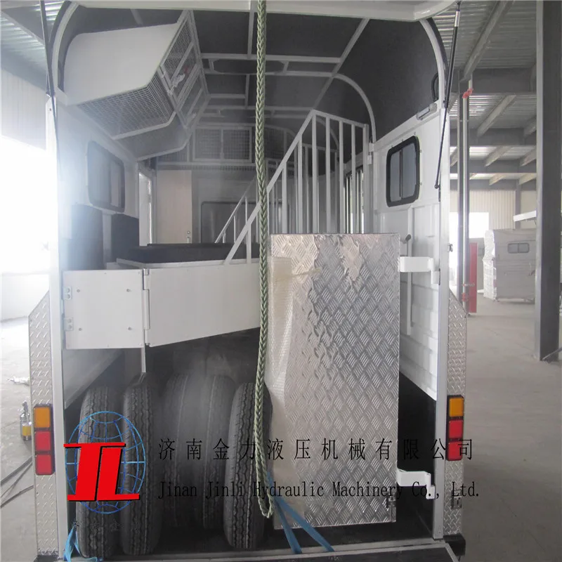 2HAL-D  2 horse angle load deluxe trailer  Australian standard