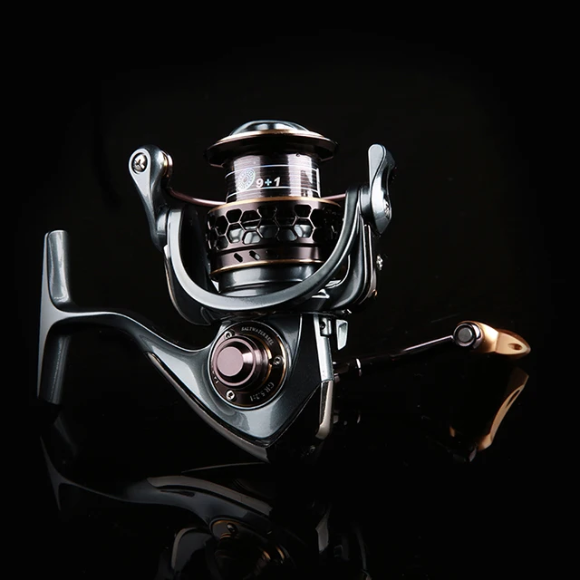 TSURINOYA Jaguar 2000 Double Spool 9+1 Stainless Steel Bearing Spinning Reel Saltwater