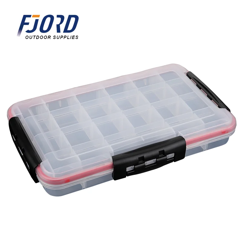 FJORD Advanced Waterproof Multi-function Plastic Fishing Tackle Box Fishing Lure Box