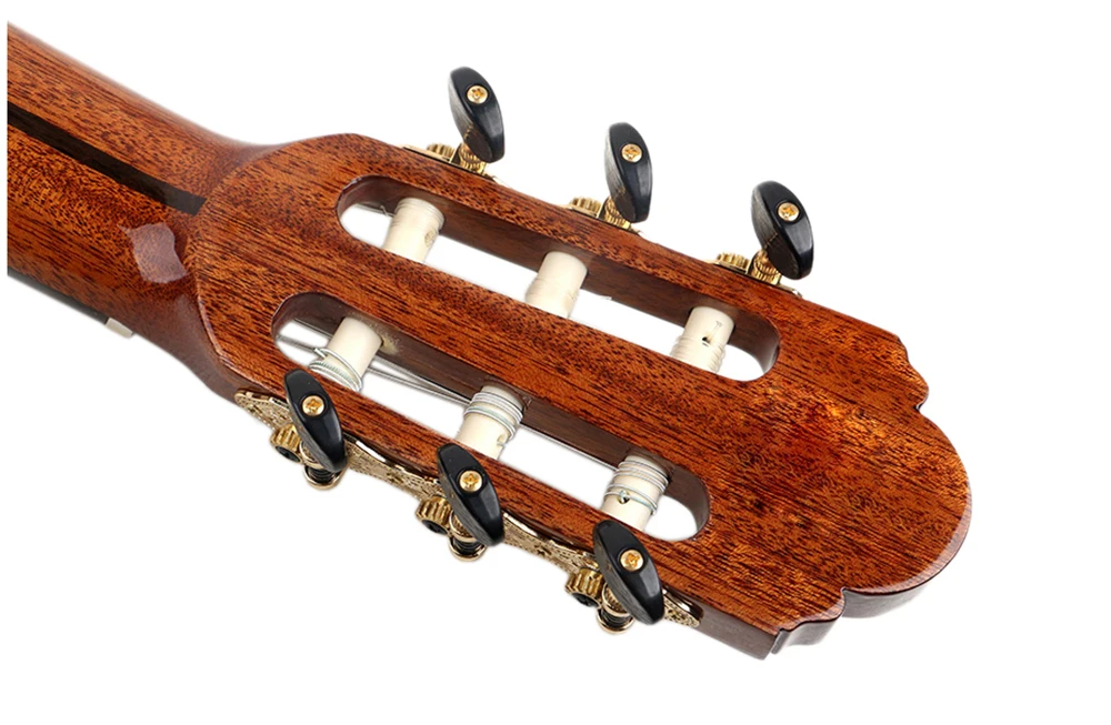 Solid Cedar top stringed instrument guitar OEM custom guitar