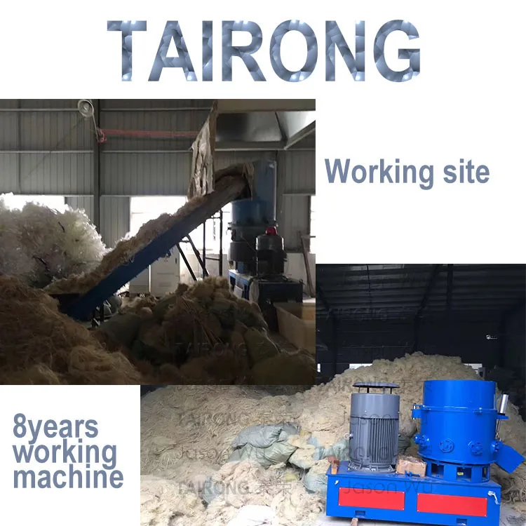 Plastic Agglomerator For PE Film Waste Bag Factory