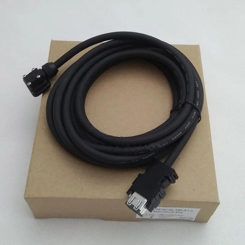 Servo motor low power encoder line high soft encoder tow chain cable for Mitsubishi MR-J3ENCBL5M-A1-L/H