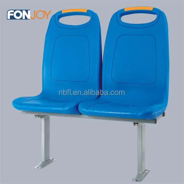 
PE blow molding 400mm width plastic school bus seat 