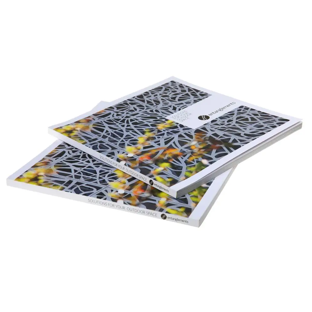 high quality full color perfect binding catalog printing