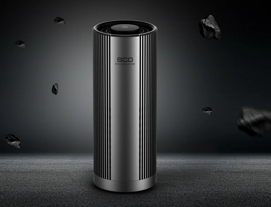 Китайский заводской металлический автомобильный очиститель воздуха с Hepa-фильтром и ионизатором