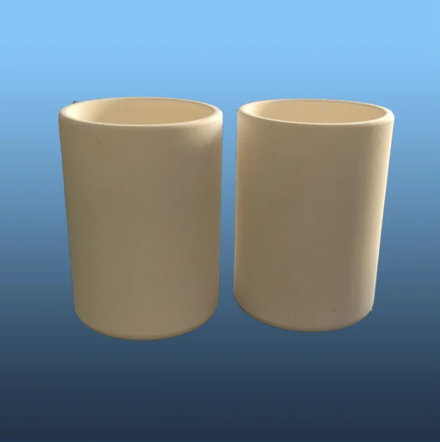 Isostatic pressure alumina crucible
