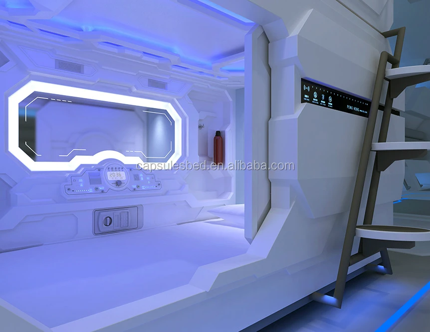 Top sale commercial furniture capsule hotel bed