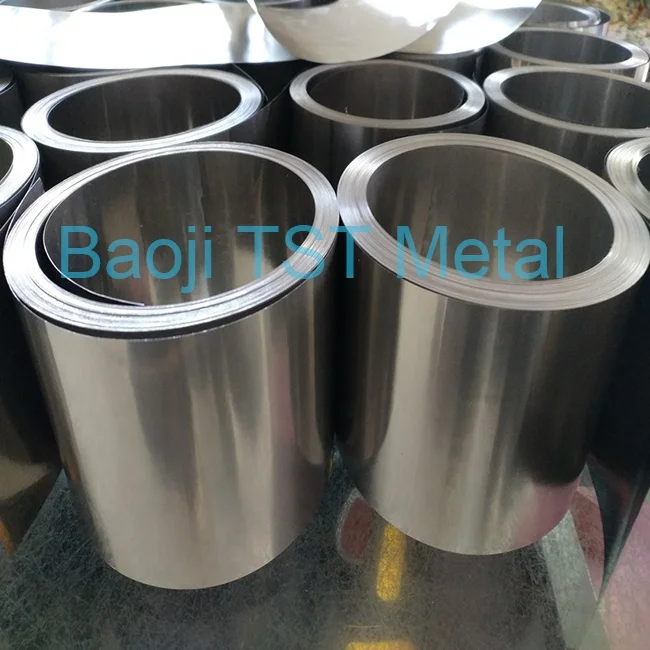 
gr2 pure titanium foil ASTMB265 Gr2 titanium strips 