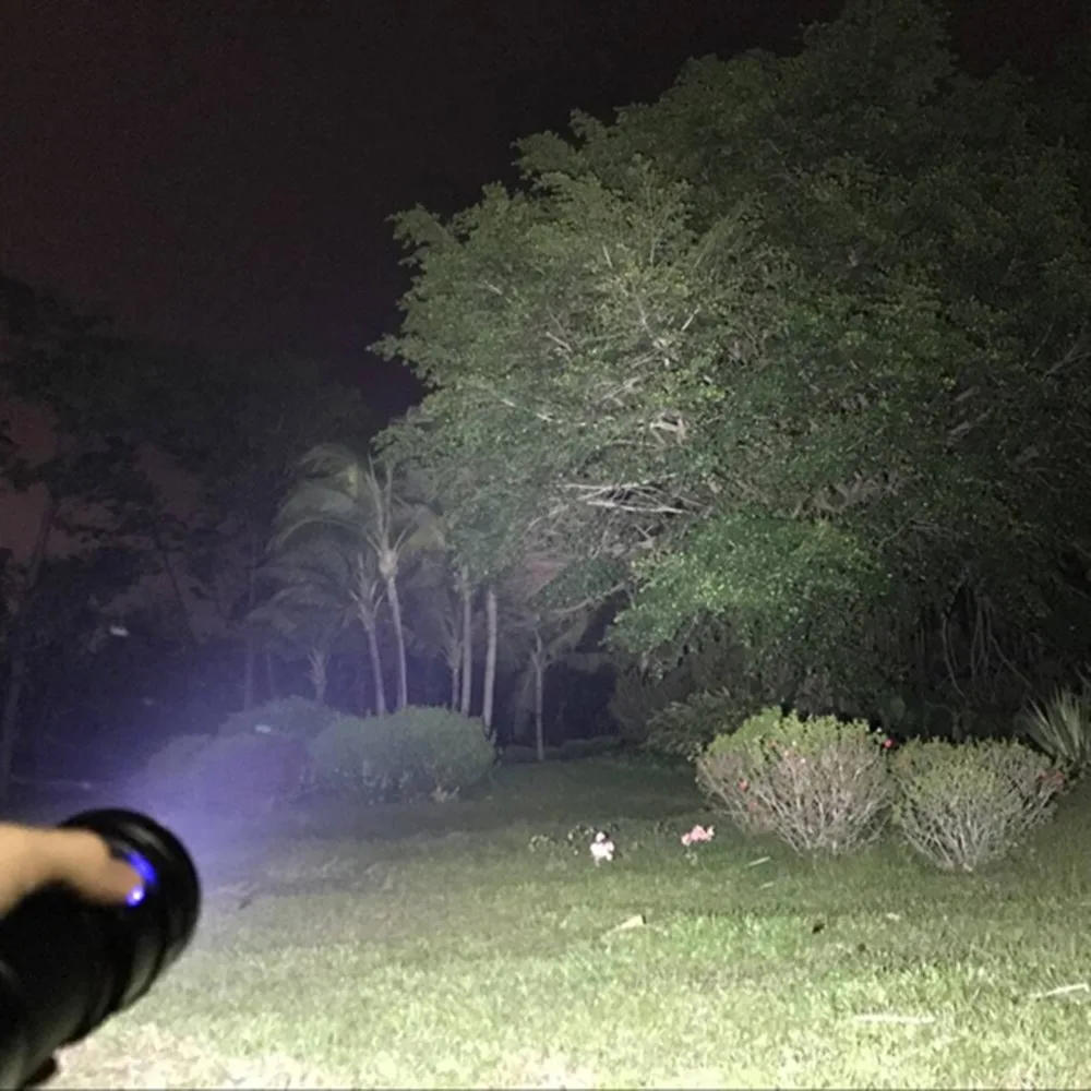 AloneFire HT35 Super bright XHP70 Most powerful led flashlight 13000lm High power fishing Camping lamp 18650Rechargeable battery