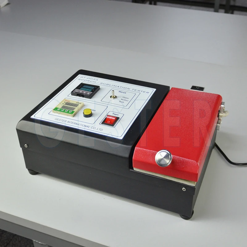 Textile fabric ironing sublimation colour fastness tester