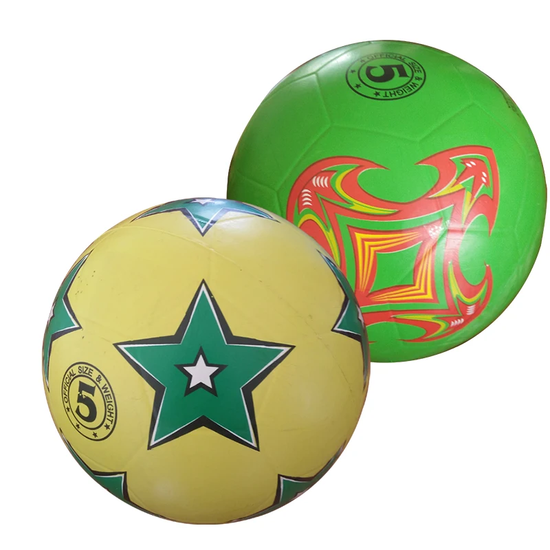 Customized Logo Rubber Smooth Surface Wholesale Football Soccer Ball