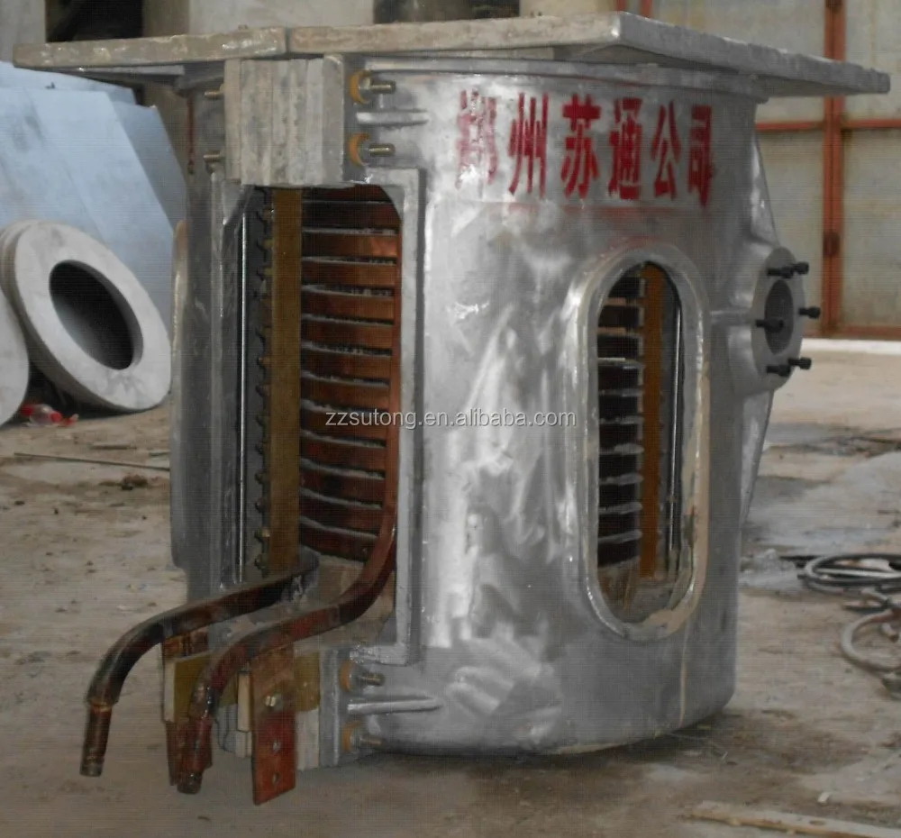 GWL-0.75 Quick Melting Aluminum Scrap Induction Furnace