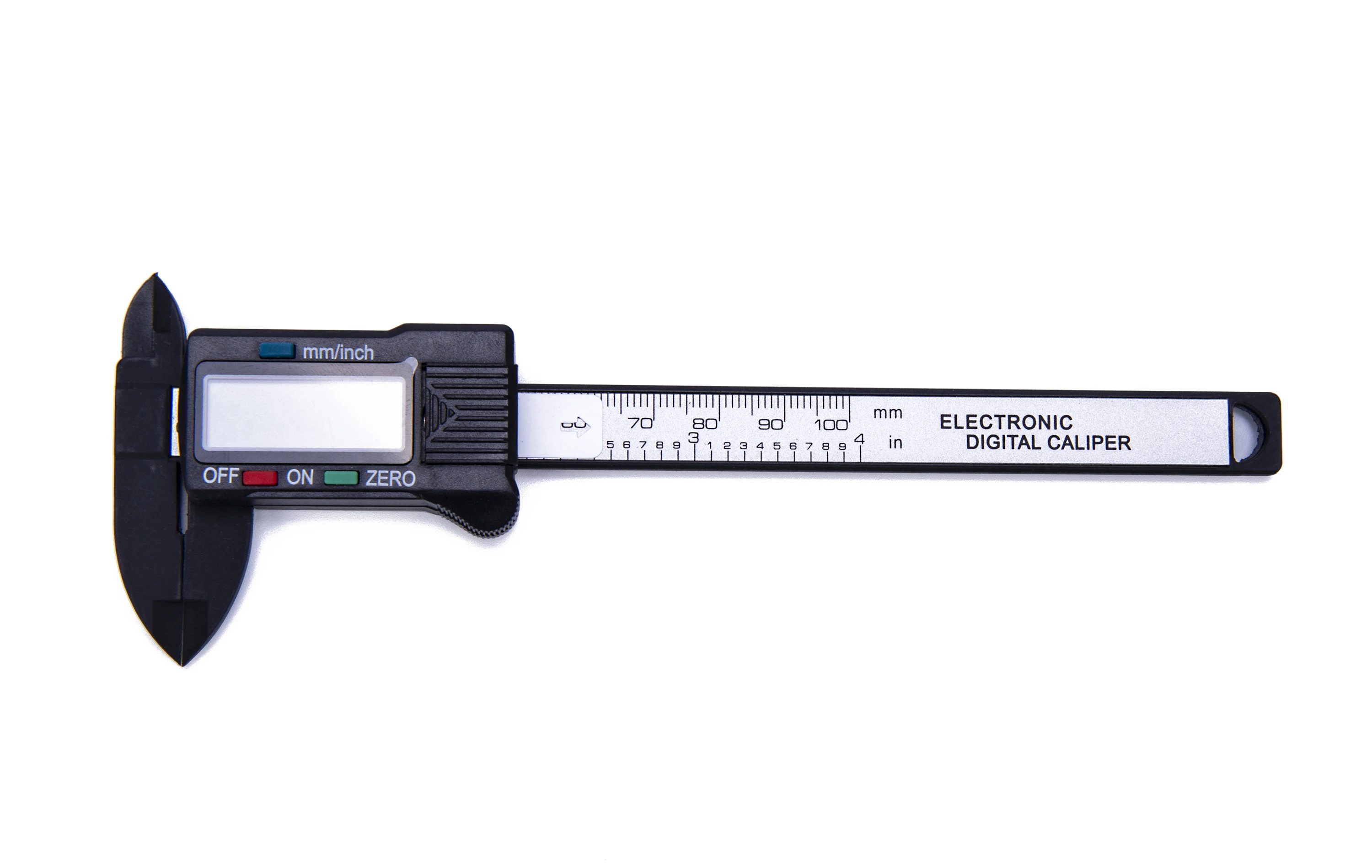 Пластиковый цифровой Электронный штангенциркуль 0-100 мм/4