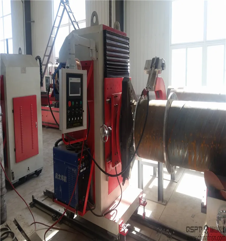 Piping and Flange Fit Up Machine; Piping and Flange Fit up & Tack Welding Machine