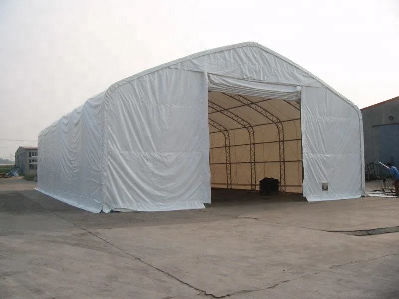 Steel Structure Large Outdoor PVC Storage Tent As Warehouse