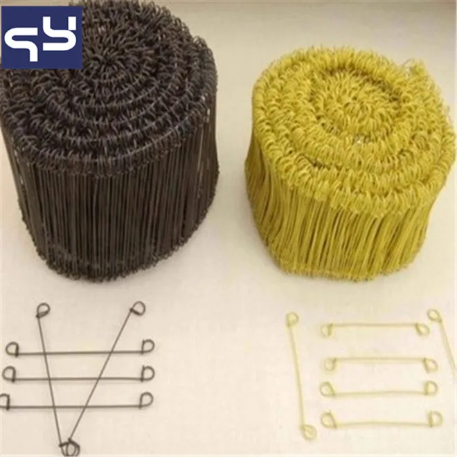 Double loop tie wire cheap price bag sack bar ties/galvanized double loop tie wire