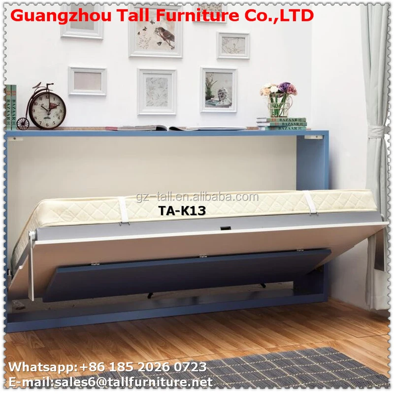 Смарт жилплощадь скрытая настенные кровать/мерфи кровать