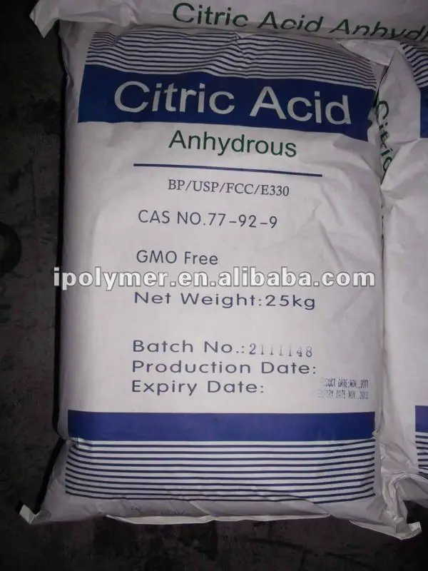 
good quality Citric acid anhydrous / mono 