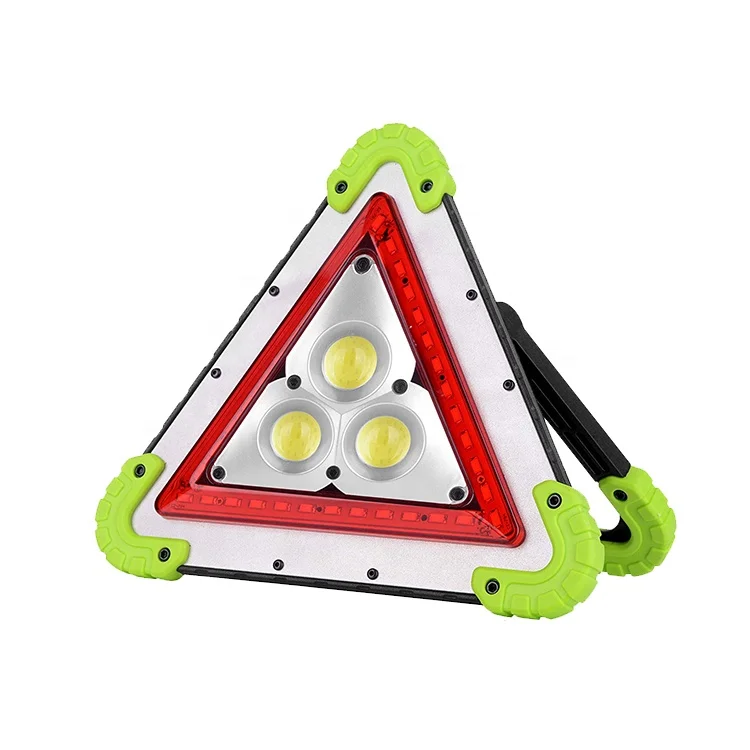 New car rechargeable 50W led working light work light cob work lamp for truck tractor traffic warning emergency with power bank