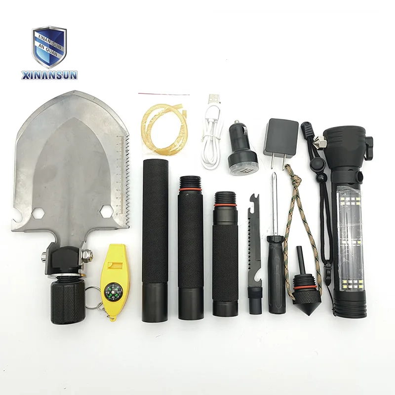Camping Shovel Survival Outdoor Multifunction Folding Shovel length 67cm Tactical Hunting Military Shovel