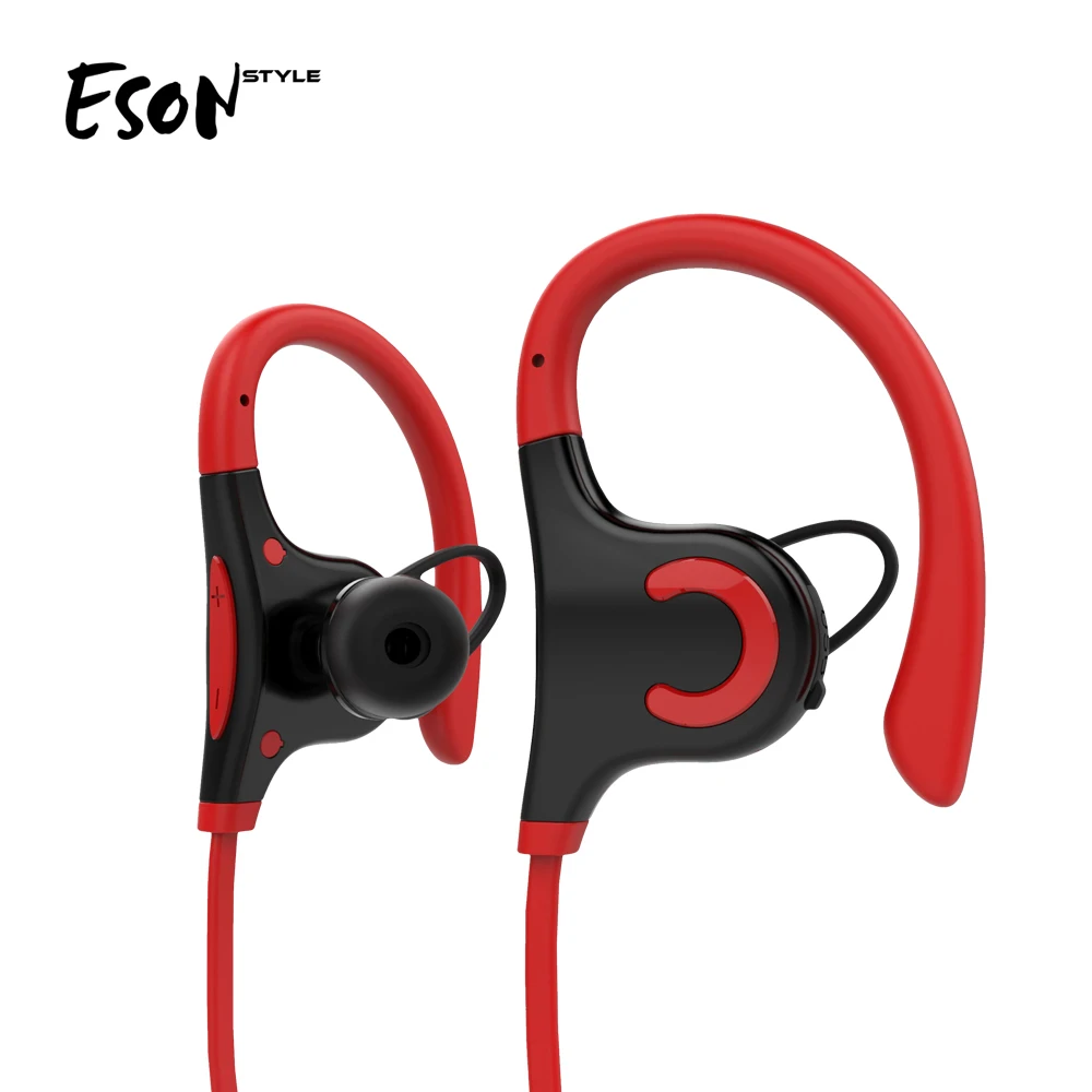 Eson Style gadget  innovative 360 degrees sport Bluetooth ear hook headphone wireless waterproof V4.0