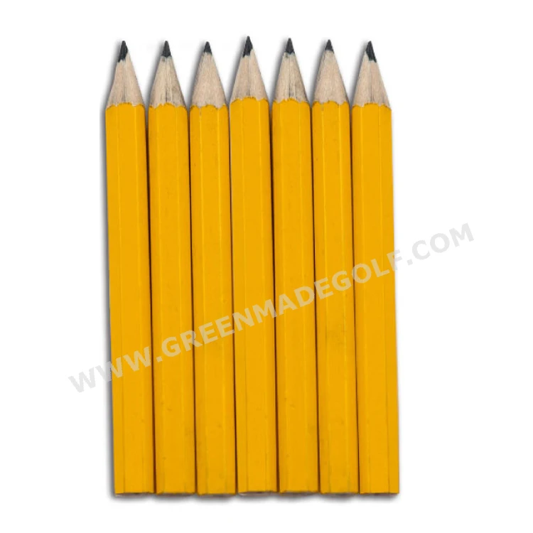 3.5 inch HB & 2B personalized pencils,wooden pencil