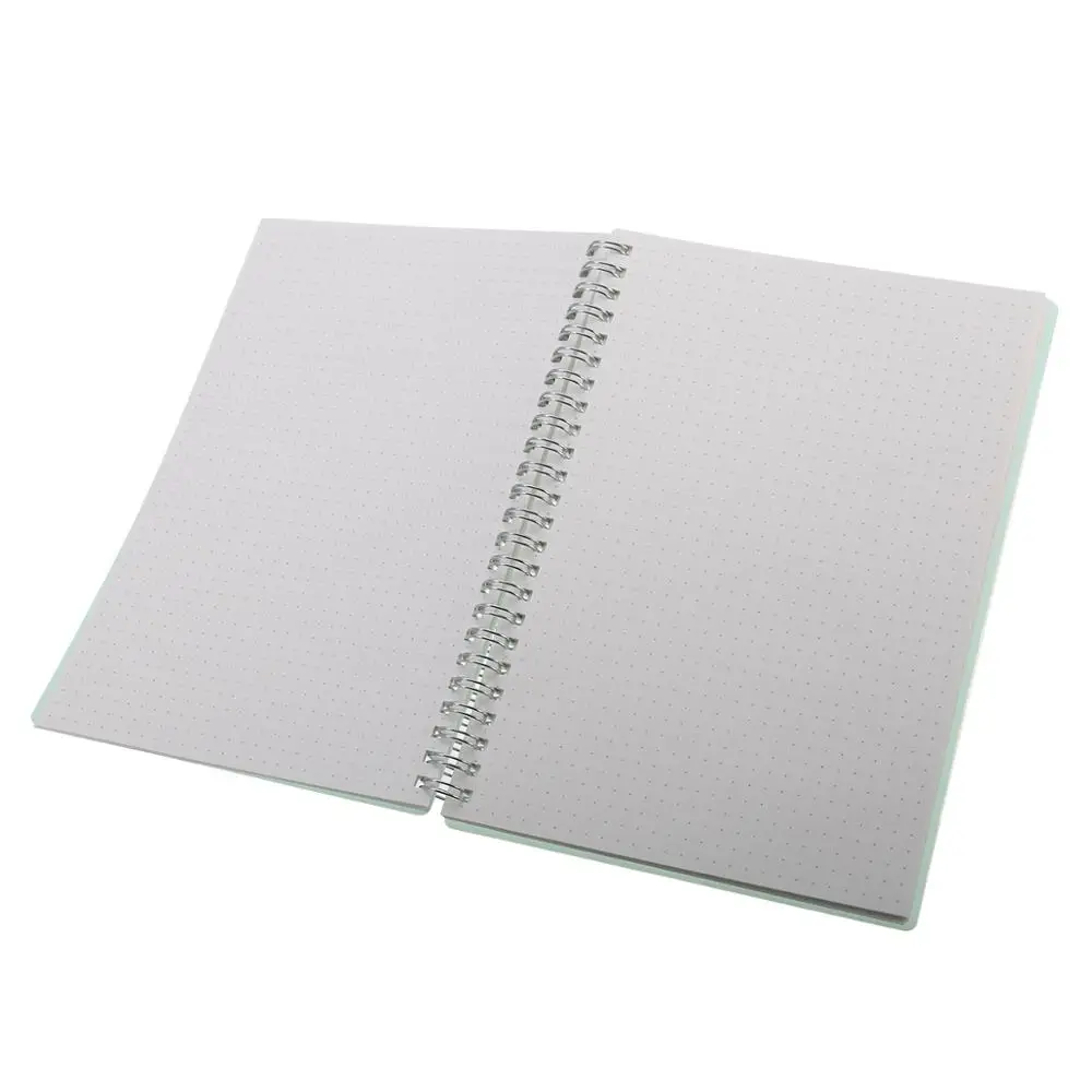 A4/A5 wholesale  PP plastic notebook cover fancy spiral B5 notebooks custom printing logo planner dairy school books