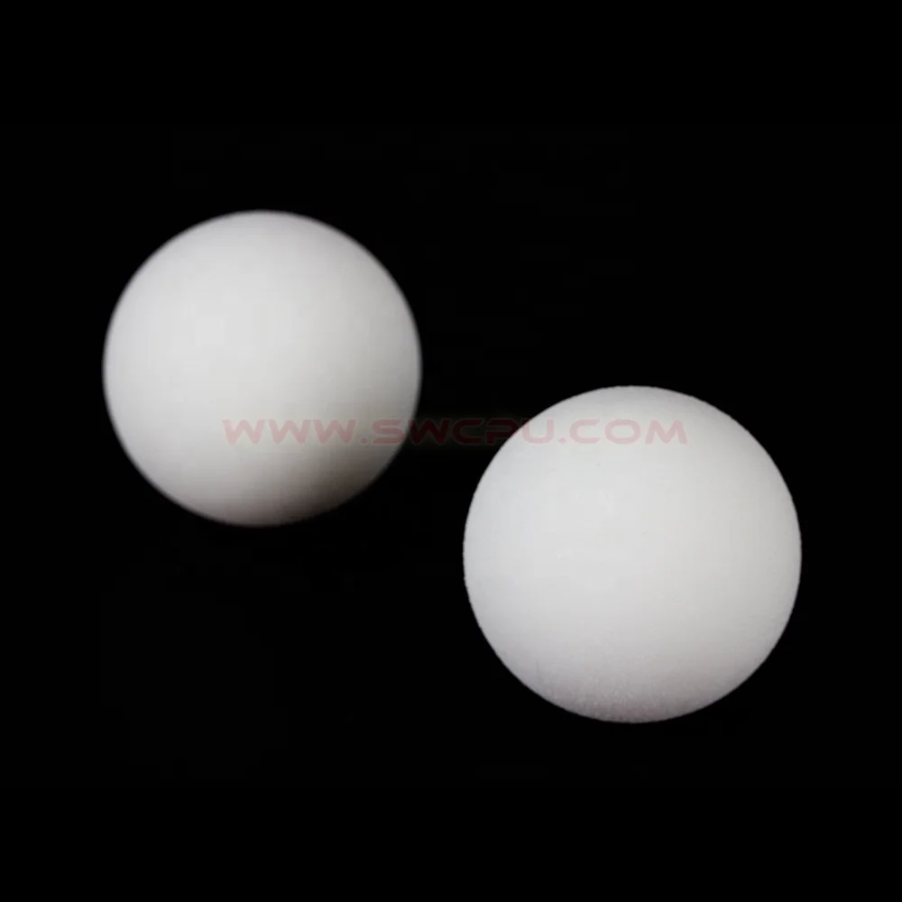 Твердые круглые белые мини пластиковые маленькие шарики
