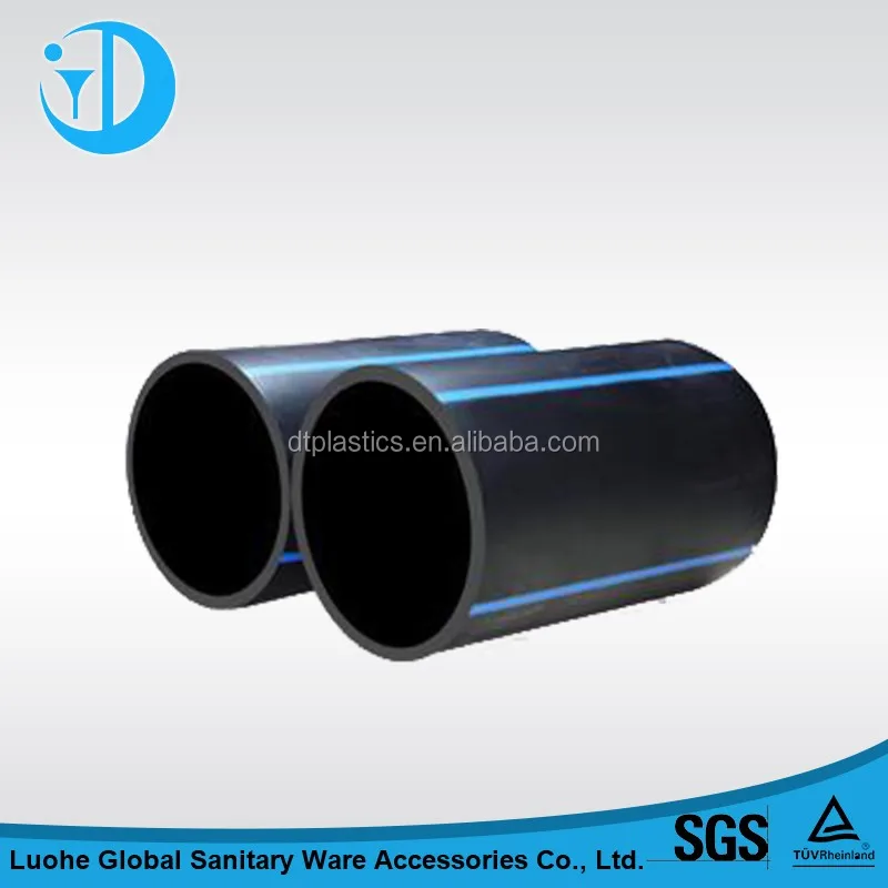 Оптовая продажа пнд трубы hdpe трубы 90 мм, 50 мм hdpe трубы из Китая Лохэ