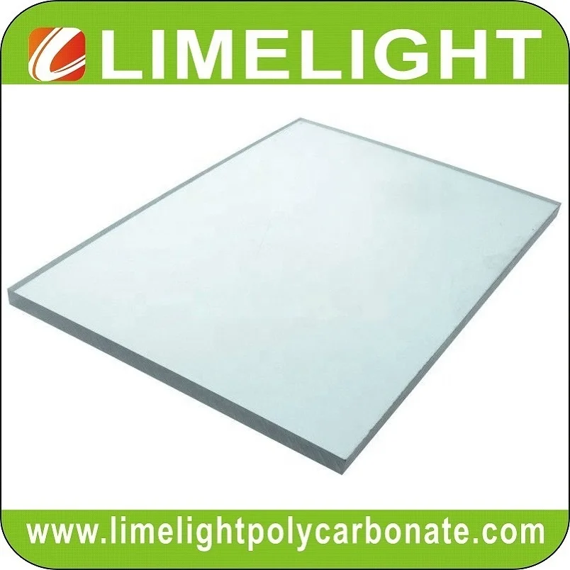 Smoke grey polycarbonate roof panel PC solid sheet polycarbonate roofing sheet