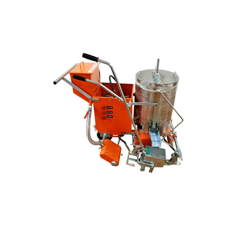 Коммерческая удобная в эксплуатации ручная машина для маркировки дорог из термопластика распыления