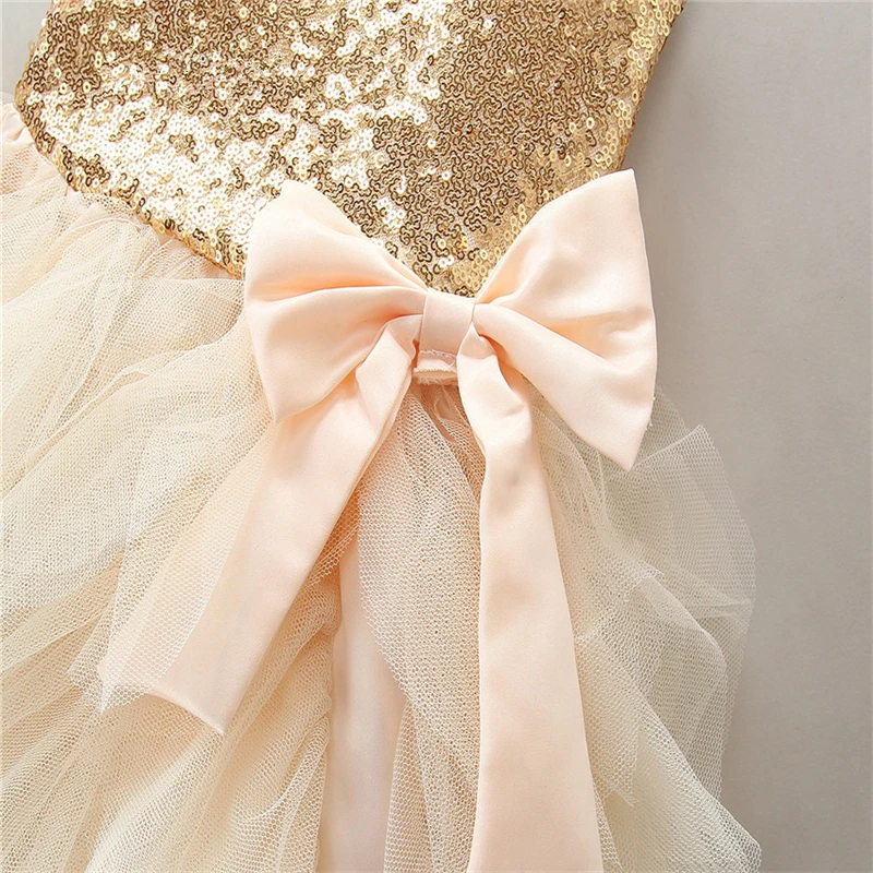 2019 new design silvery sequin dance wear ballet tutu skirt dance dress baby girls party wear dress baby girls dresses