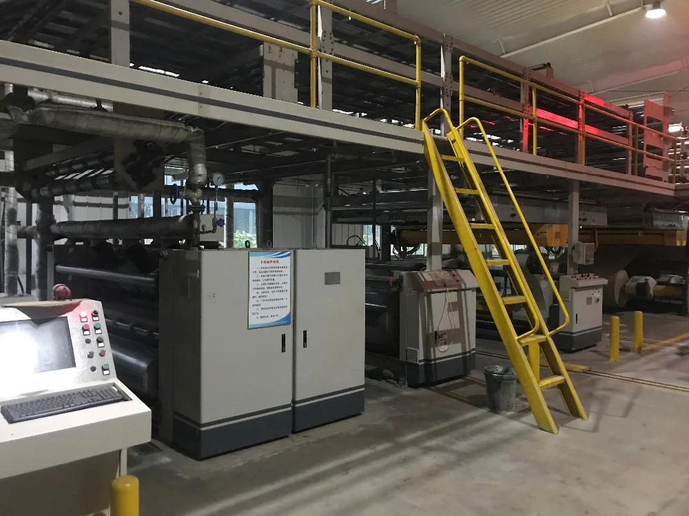 HRB corrugated cardboard production line with A B C D E flute 3 5 7 layer