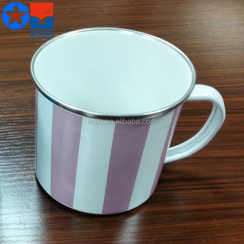  Эмалированная кофейная итальянская кружка Премиум-Качества с индивидуальным принтом