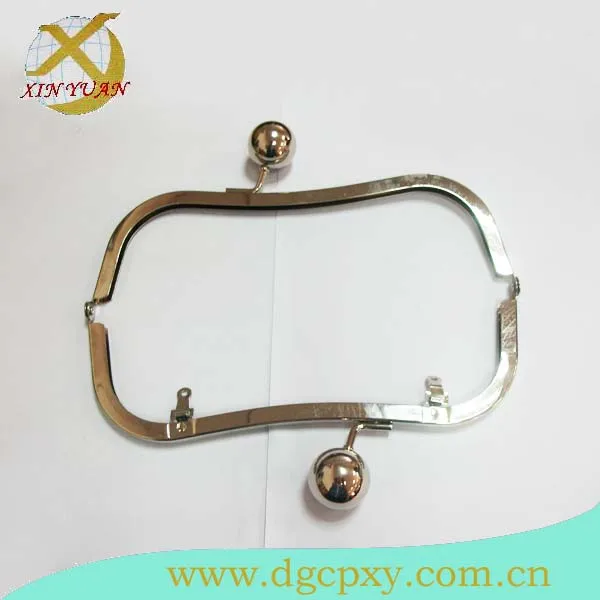 20.2*6.8cm Fashionable Big Head Handbag Metal Clasp Frame