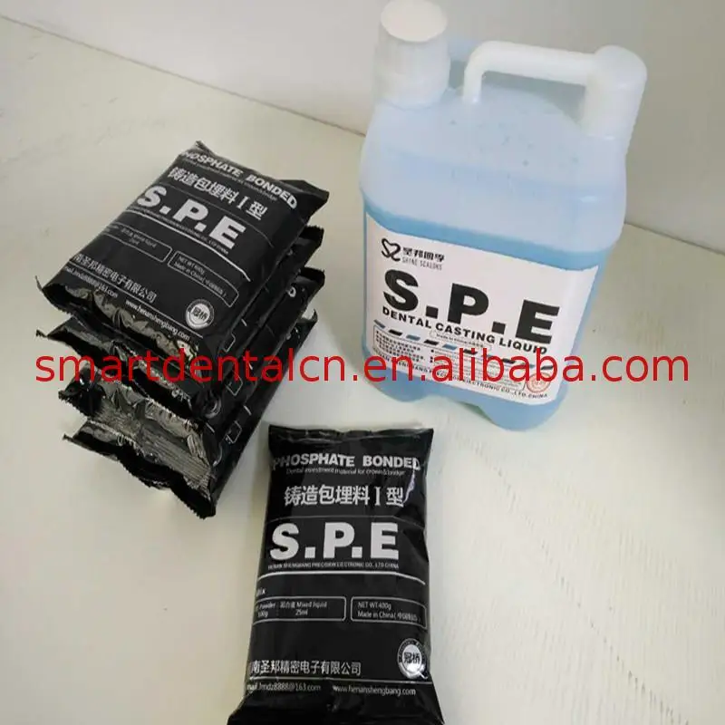 Заводская поставка стоматологический инвестиционный порошок для литья зубных протезов поставщик золота лучшее качество