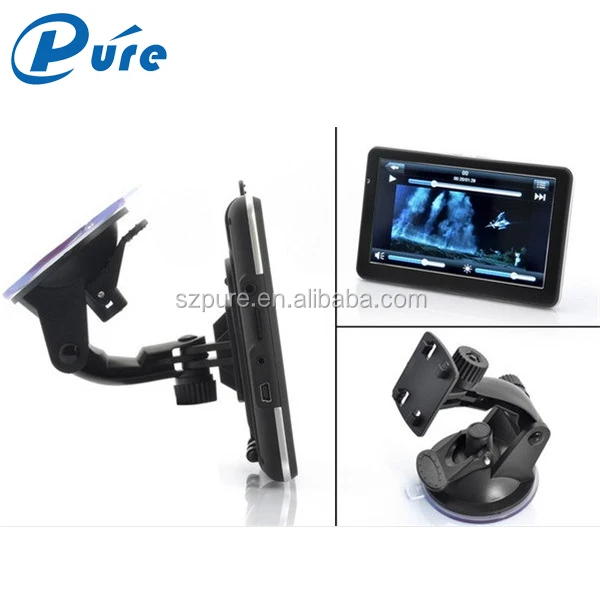 7-inch Car DVR GPS Navigation Windows CE 6.0 GPS Software 800*480 Pixels HD Screen