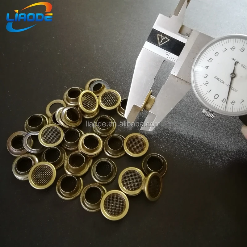 
Army Baseball Cap Metal mesh eyelet button 