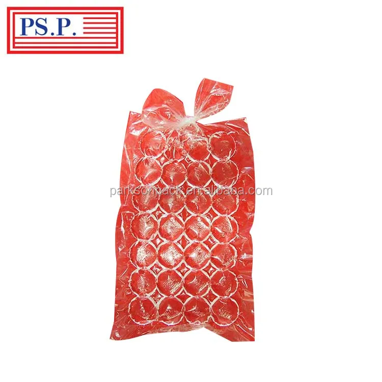 PE Plastic ice cube freezer bags/disposable ice cube bag
