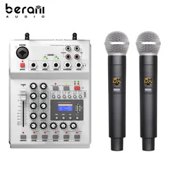 Low moq audio mixer with amplifier vs interface voice changer microphone