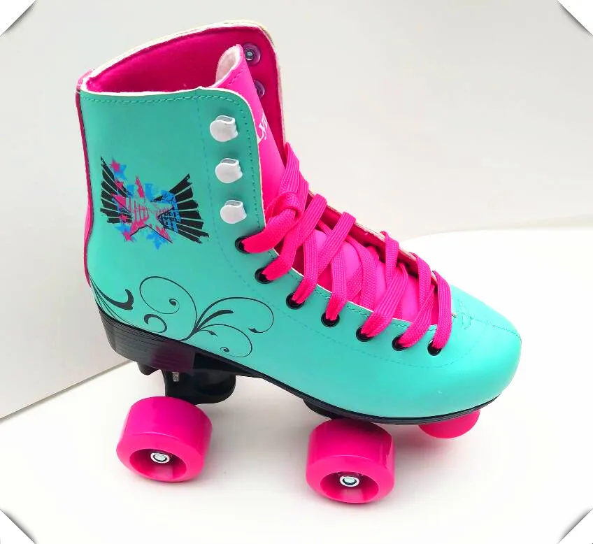 Лидер продаж 2017, регулируемые коньки из ПВХ, красные, синие, Розовые Коньки soy luna для девочек