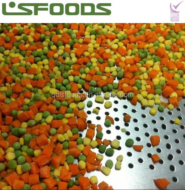 
Chinese IQF frozen mixed vegetables 