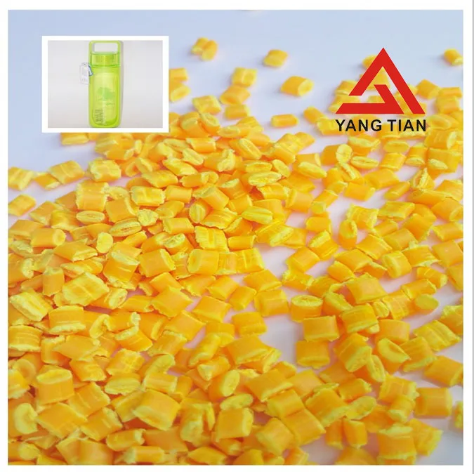 Яркий цвет masterbatches с флуоресцентным порошком