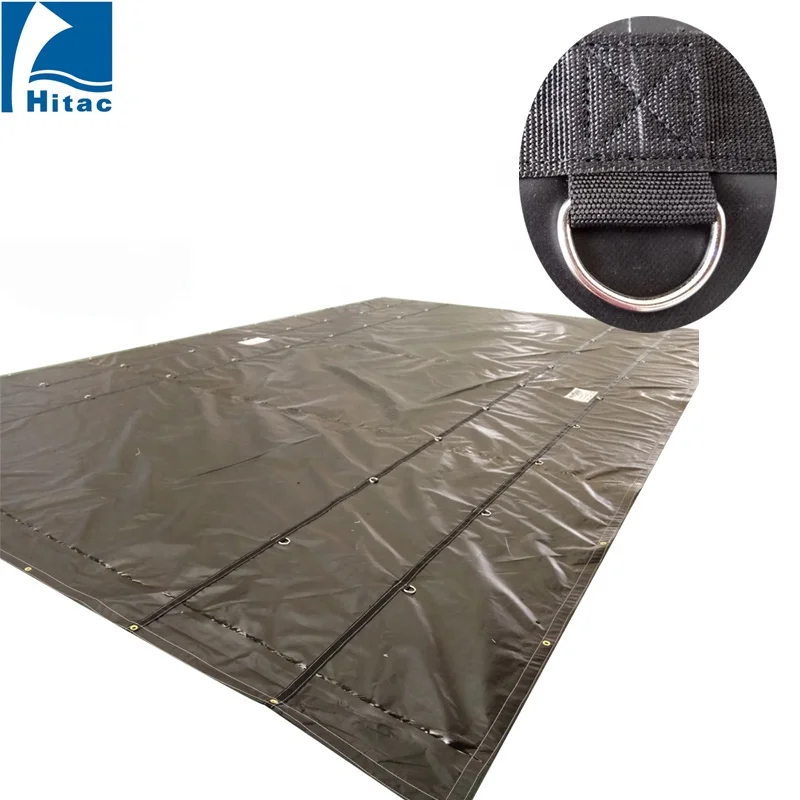 18oz Flame retardant pvc coated tarpaulin pvc truck cover