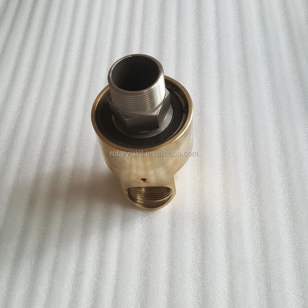 15A Dual flow elbows male swivel rotary joint hydraulic Quick connector